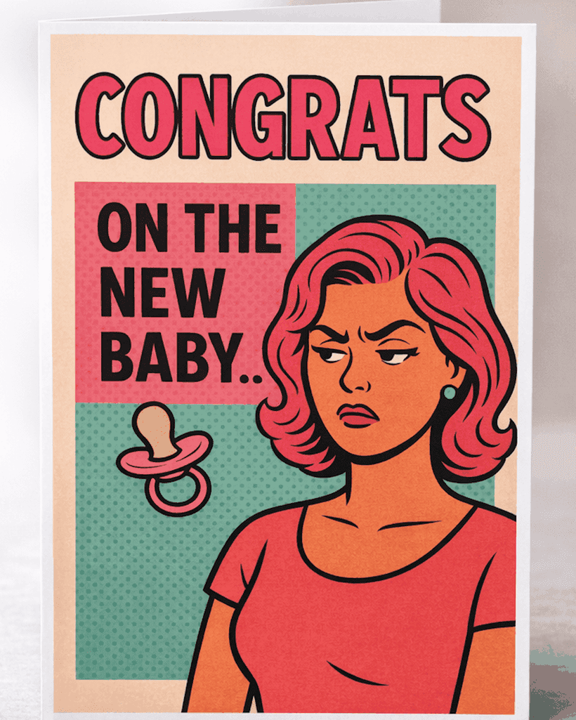 Congrats On the New Baby card