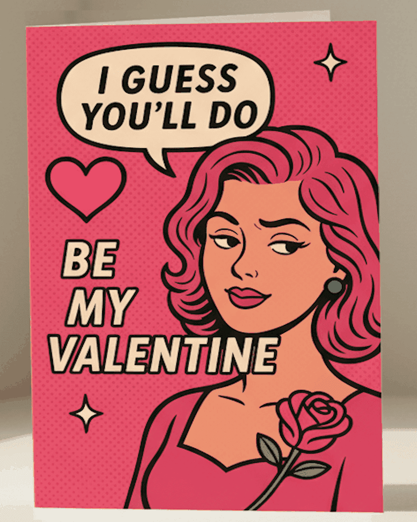I Guess You'll Do card